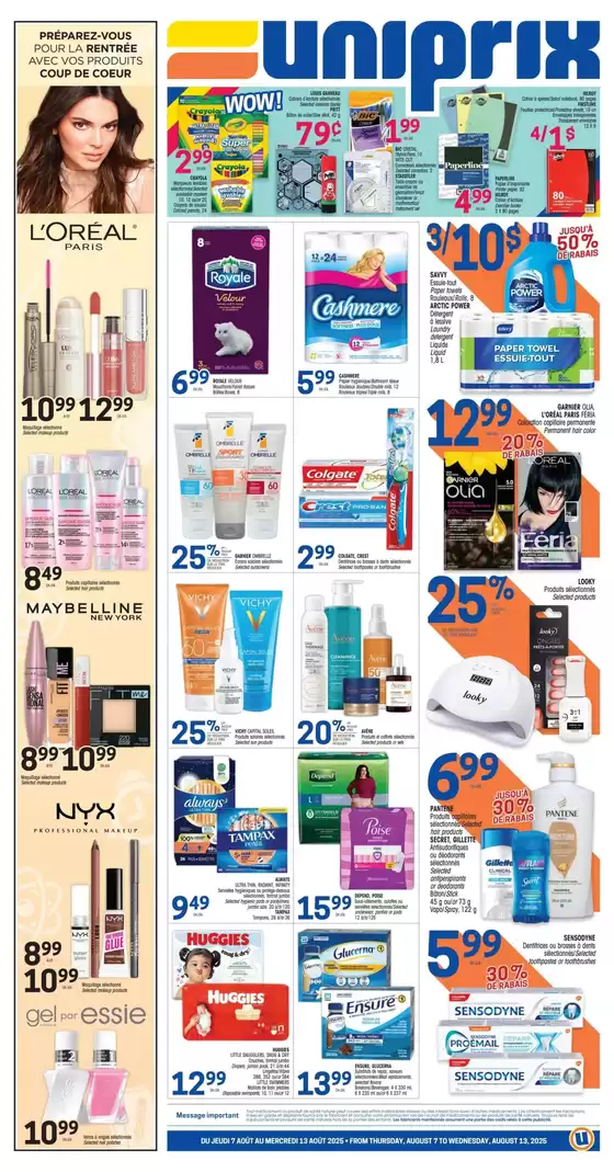 Uniprix Weekly ad