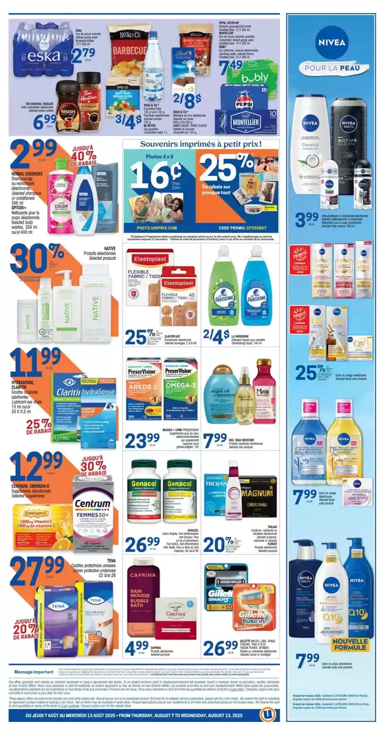 Uniprix Weekly ad