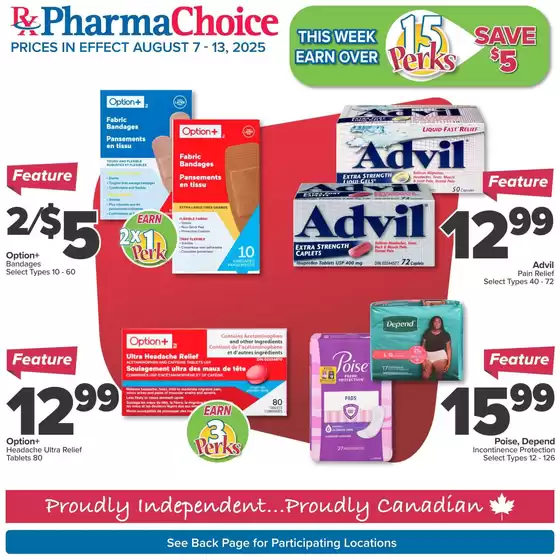 PharmaChoice catalogue in Lake George | PharmaChoice Weekly ad | 2025-08-07T00:00:00.000Z - 2025-08-13T00:00:00.000Z