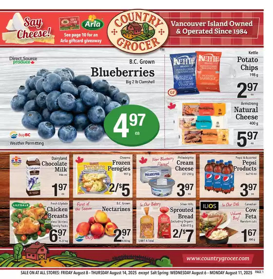 Wide range of offers