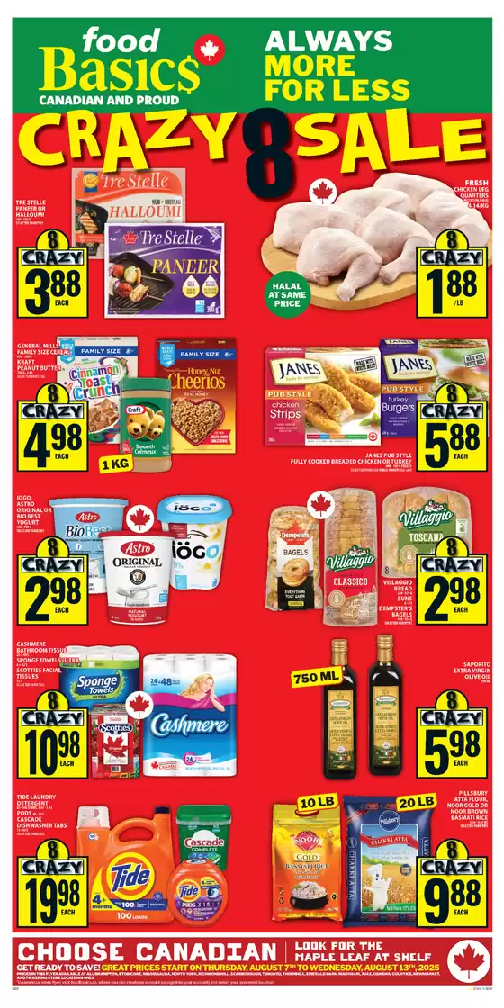 Food Basics catalogue in Killaloe | Our best bargains | 2025-08-07T00:00:00.000Z - 2025-08-13T00:00:00.000Z