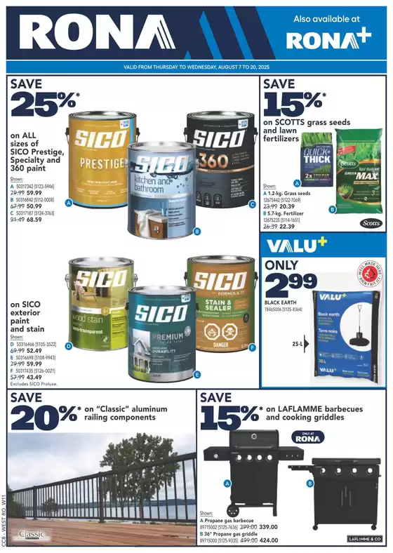 RONA Weekly ad