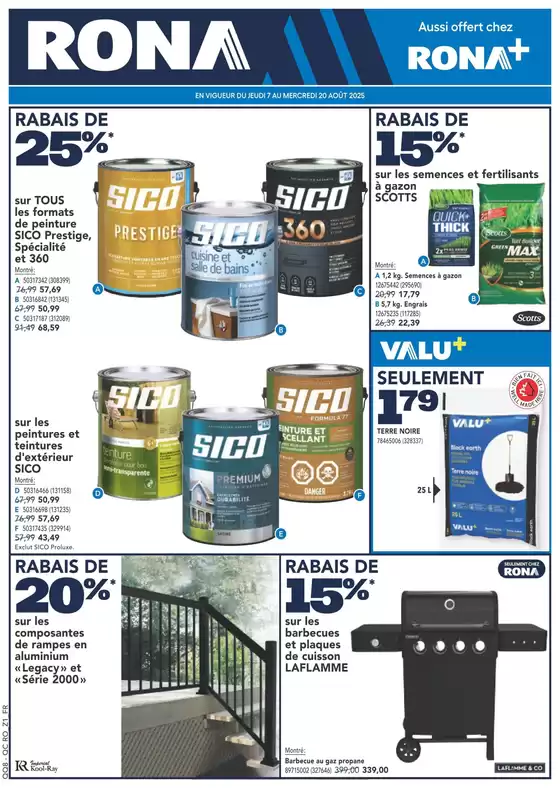 RONA catalogue in Wolfville | Our best bargains | 2025-08-07T00:00:00.000Z - 2025-08-20T00:00:00.000Z