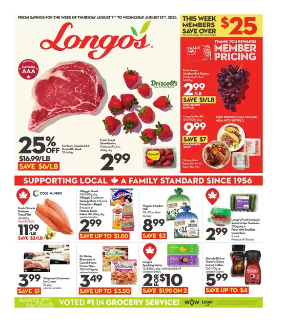 Longo's catalogue in Parksville | Wide range of offers | 2025-08-07T00:00:00.000Z - 2025-08-13T00:00:00.000Z