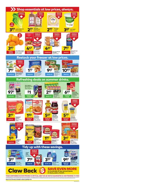 Offers for bargain hunters