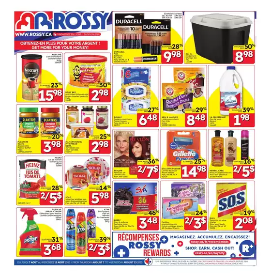Rossy catalogue in Forteau | Top offers for smart savers | 2025-08-07T00:00:00.000Z - 2025-08-13T00:00:00.000Z