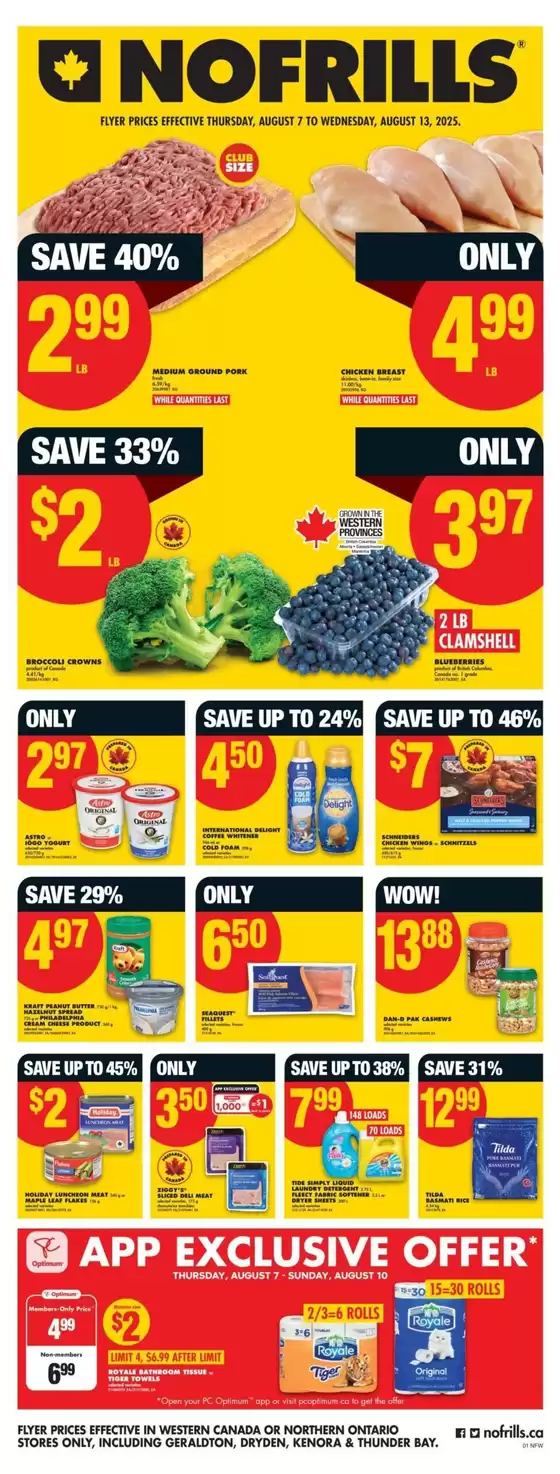 No Frills Weekly ad