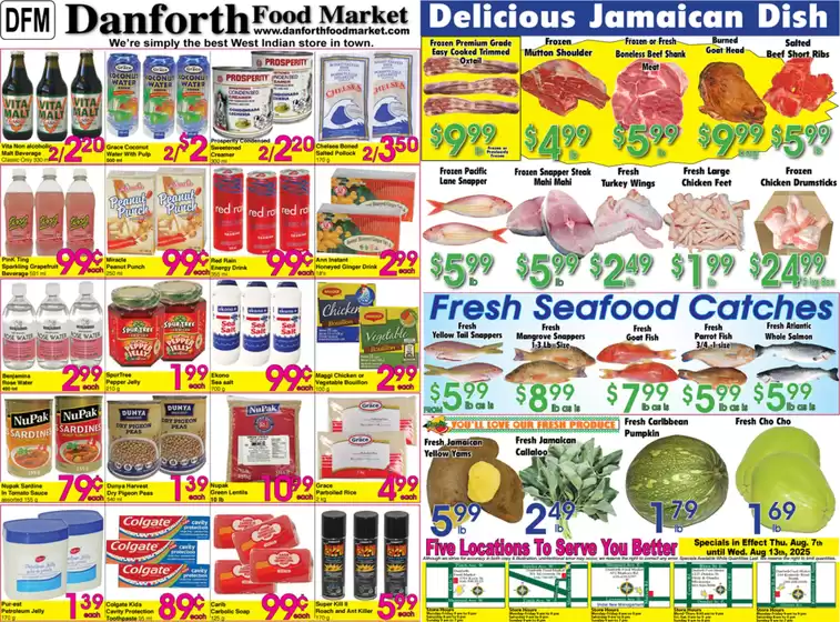 Danforth Food Market catalogue in Saint-Hilarion QC | Danforth Food Market | 2025-08-07T00:00:00.000Z - 2025-08-13T00:00:00.000Z