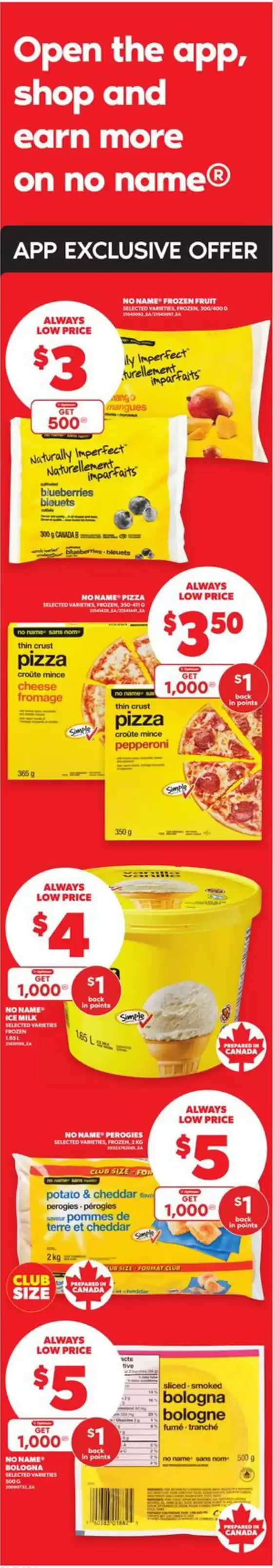 Weekly flyer 