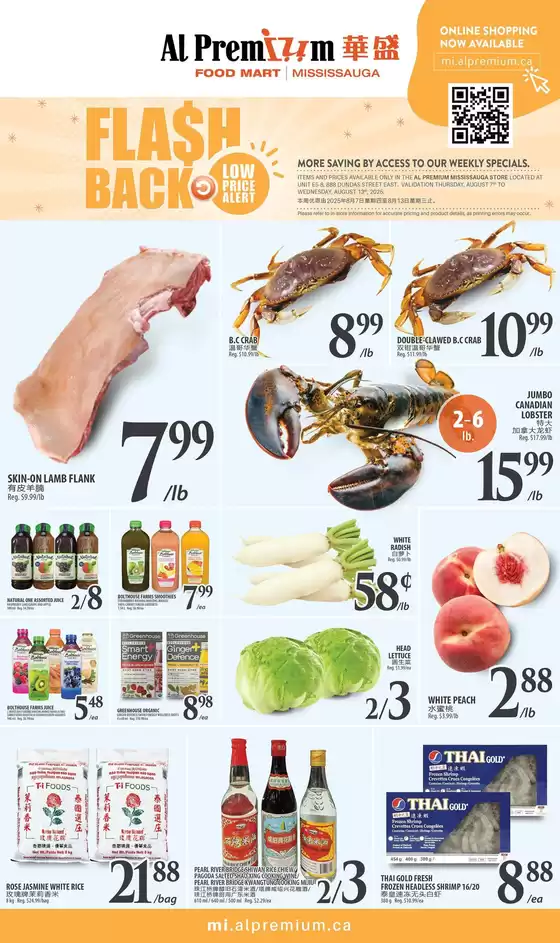 WEEKLY SPECIAL MISSISSAUGA