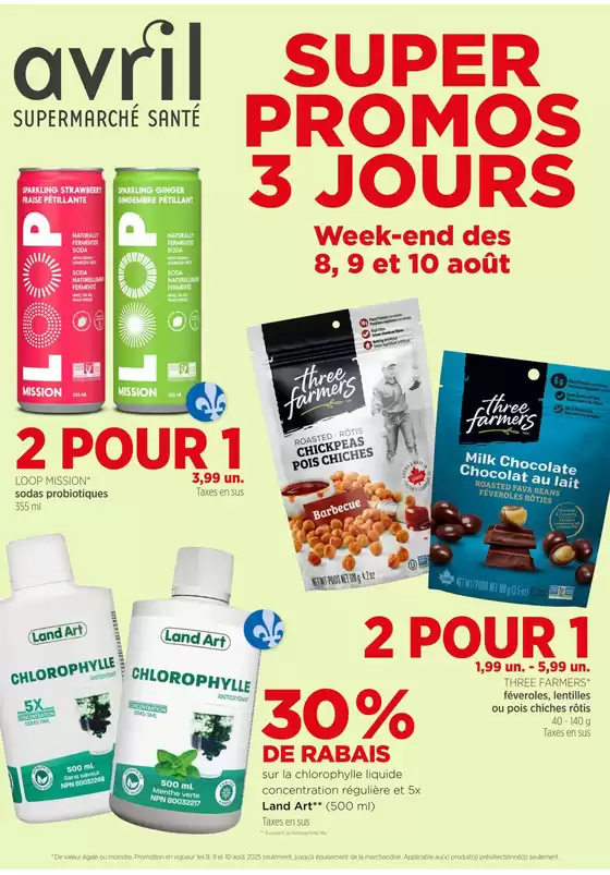 Super promos 5 jours