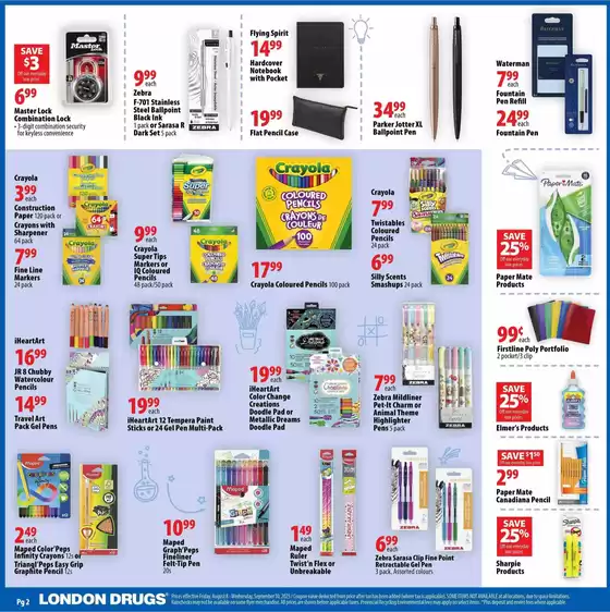 London Drugs Weekly ad