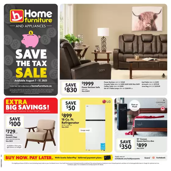 Home Furniture Canada Flyers