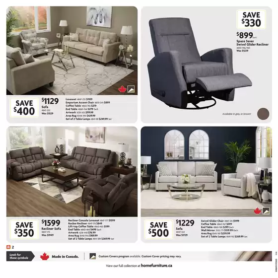 Home Furniture Canada Flyers