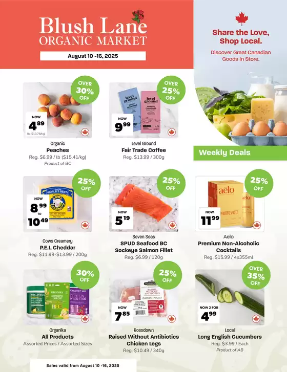 Blush Lane catalogue in Bowmanville | Blush Lane flyer sales valid from Aug 10 – Aug 16, 2025 | 2025-08-11T00:00:00.000Z - 2025-08-16T00:00:00.000Z