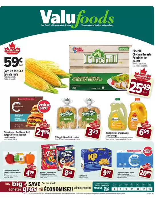Valufoods Flyer August 7 to 13