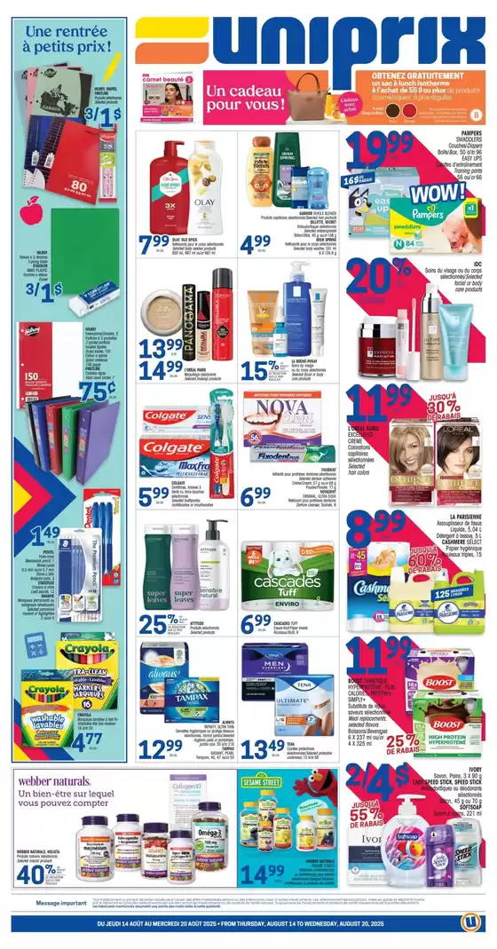 Uniprix Weekly ad