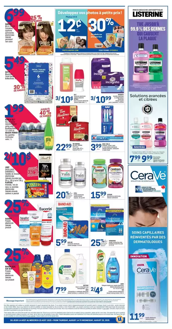 Uniprix Weekly ad