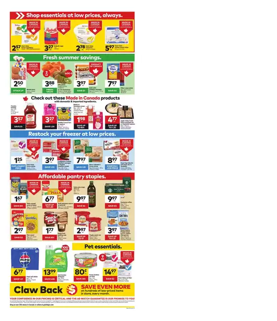 Current bargains and offers