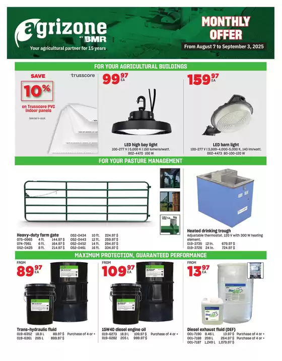BMR catalogue in Greenwood | Offers for bargain hunters | 2025-08-07T00:00:00.000Z - 2025-09-03T00:00:00.000Z