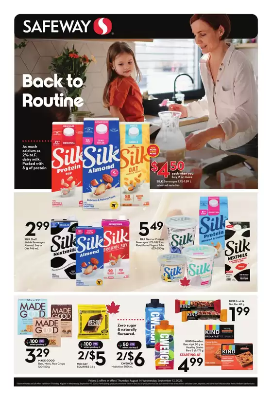 Safeway catalogue in Brampton | Natural and Wellness Booklet - Safeway | 2025-08-14T00:00:00.000Z - 2025-09-17T00:00:00.000Z
