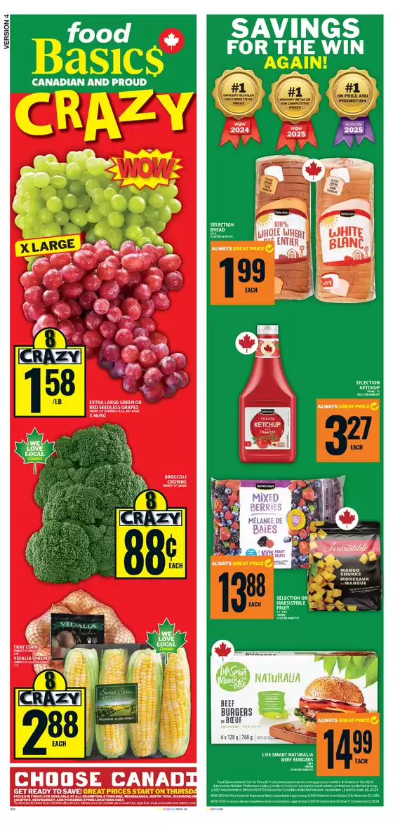 Current special promotions