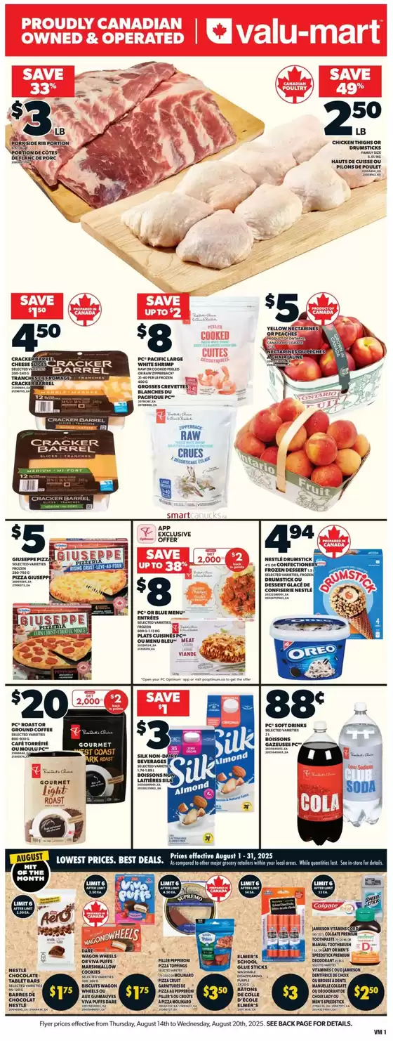 Valu-mart weeky flyer