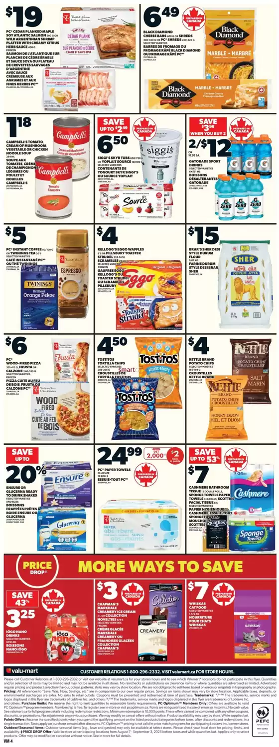 Valu-mart weeky flyer