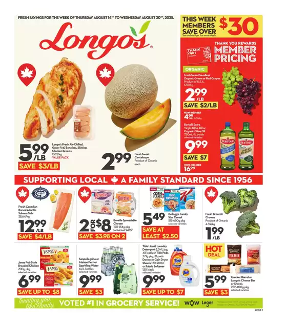 Longo's catalogue | Discover attractive offers | 2025-08-14T00:00:00.000Z - 2025-08-20T00:00:00.000Z