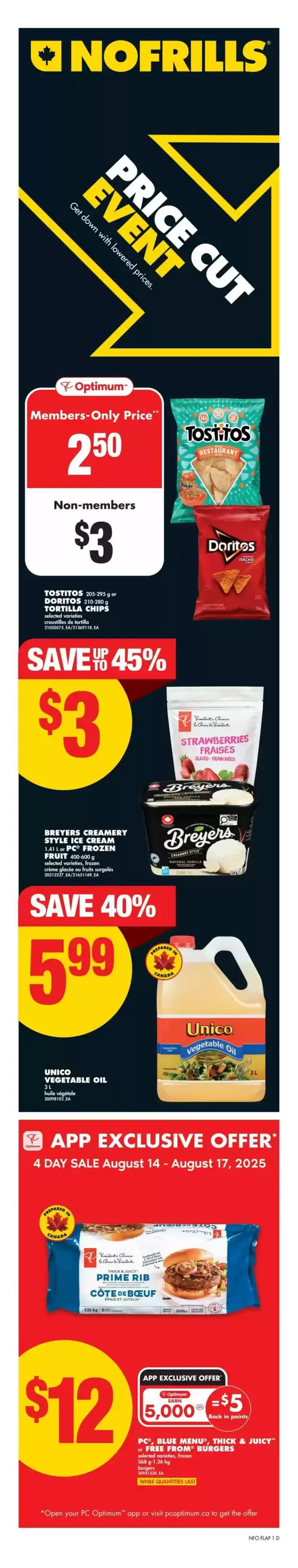 No Frills catalogue | Great offer for all customers | 2025-08-14T00:00:00.000Z - 2025-08-20T00:00:00.000Z