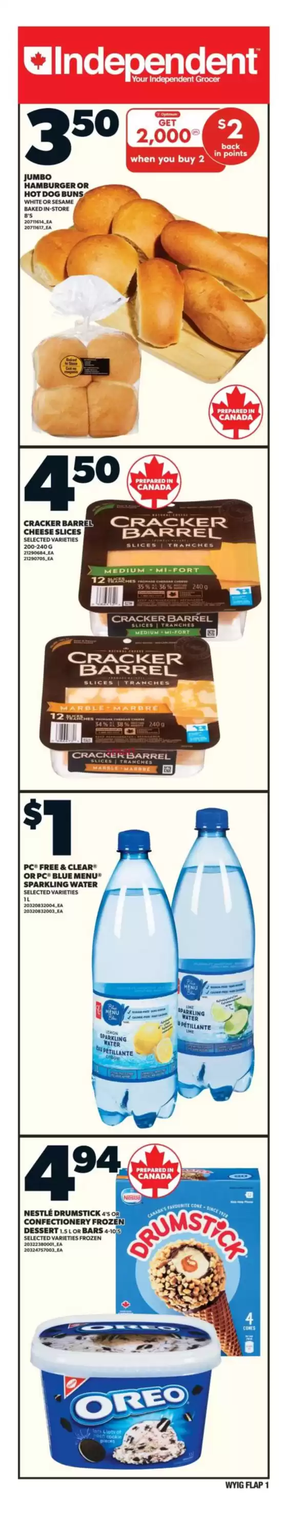 Independent Grocer weeky flyer