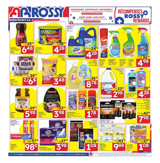 Rossy catalogue in Saint-Georges | Save now with our deals | 2025-08-14T00:00:00.000Z - 2025-08-20T00:00:00.000Z