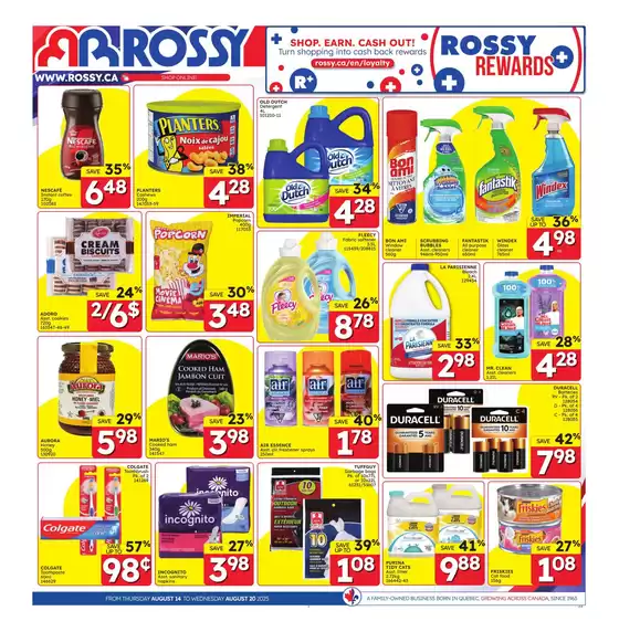 Rossy catalogue in Saint-Georges | Current special promotions | 2025-08-14T00:00:00.000Z - 2025-08-20T00:00:00.000Z