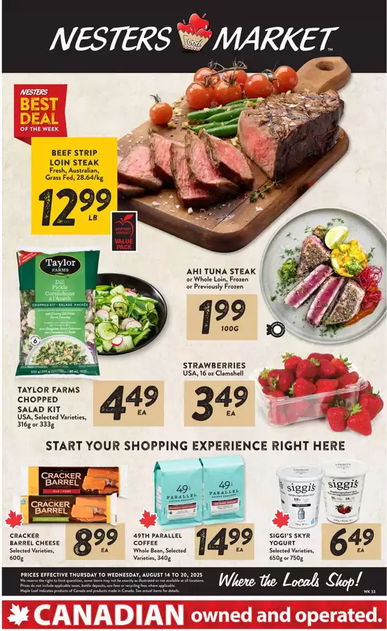 Nesters Market catalogue in Musquodoboit Harbour | Nesters best deal of the week  | 2025-08-14T00:00:00.000Z - 2025-08-20T00:00:00.000Z