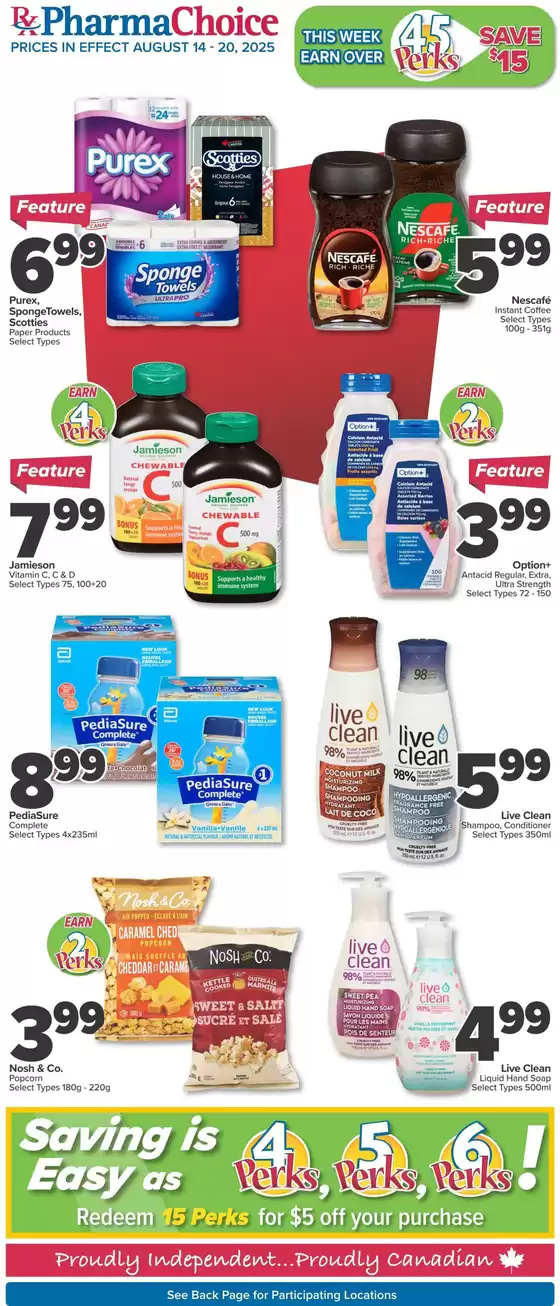 PharmaChoice catalogue in Musquodoboit Harbour | PharmaChoice Weekly ad | 2025-08-14T00:00:00.000Z - 2025-08-20T00:00:00.000Z