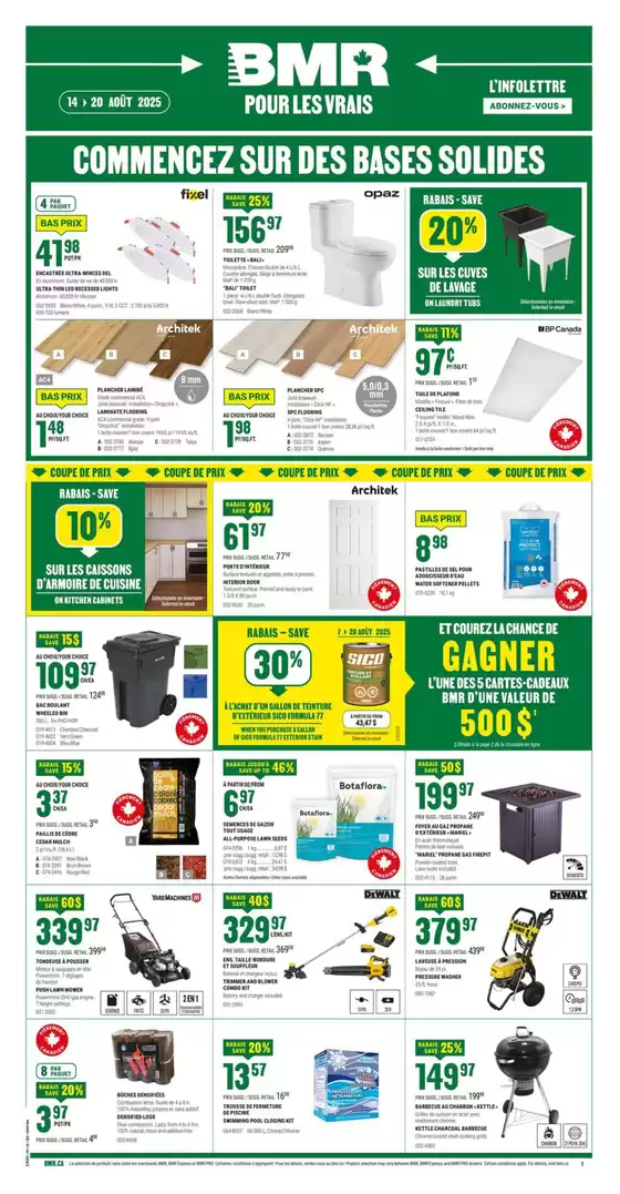 BMR catalogue in Charny | Weekly Ad | 2025-08-14T00:00:00.000Z - 2025-08-20T00:00:00.000Z