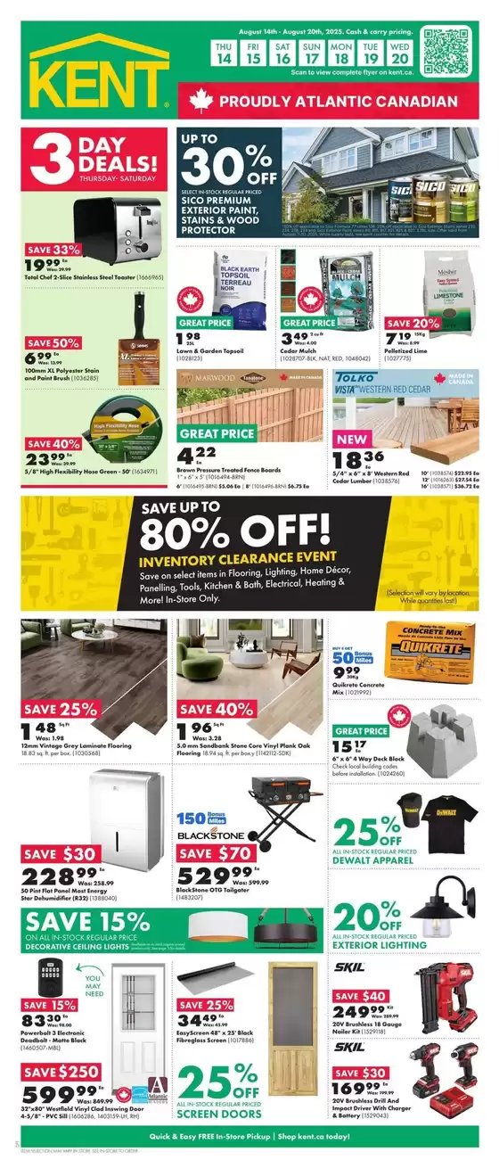 Offers for bargain hunters