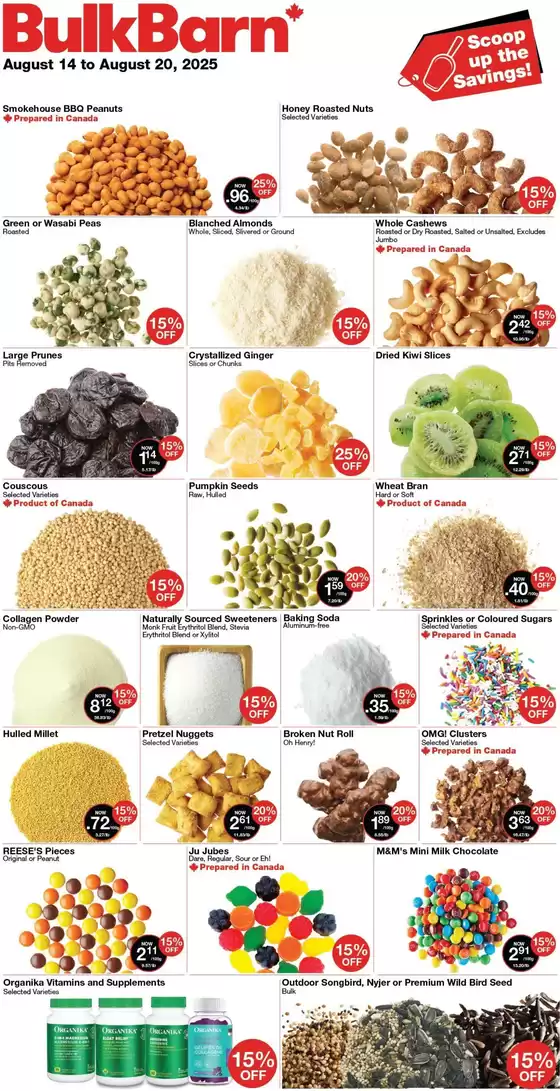 Bulk Barn catalogue in Head of Jeddore | Bulk Barn Weekly ad | 2025-08-14T00:00:00.000Z - 2025-08-20T00:00:00.000Z