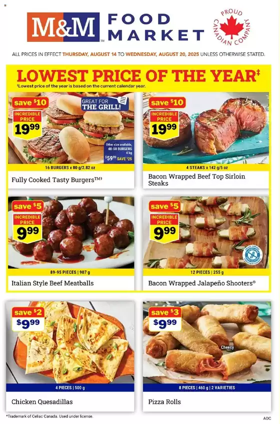 M&M Meat Shops catalogue | M&M Meat Shops weekly flyer | 2025-08-14T00:00:00.000Z - 2025-08-20T00:00:00.000Z