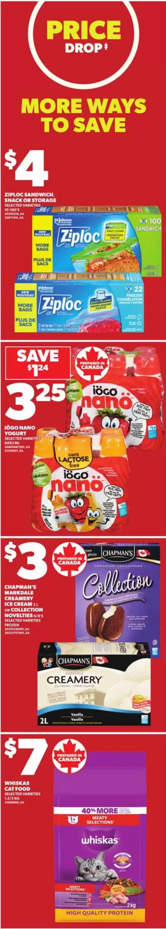 Weekly flyer 