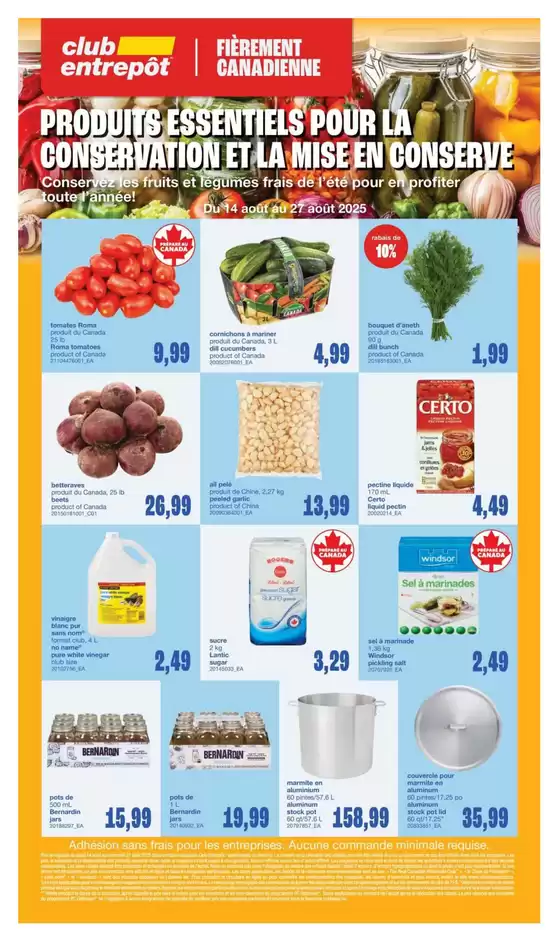 Wholesale Club catalogue in Vancouver | Current special promotions | 2025-08-14T00:00:00.000Z - 2025-08-27T00:00:00.000Z