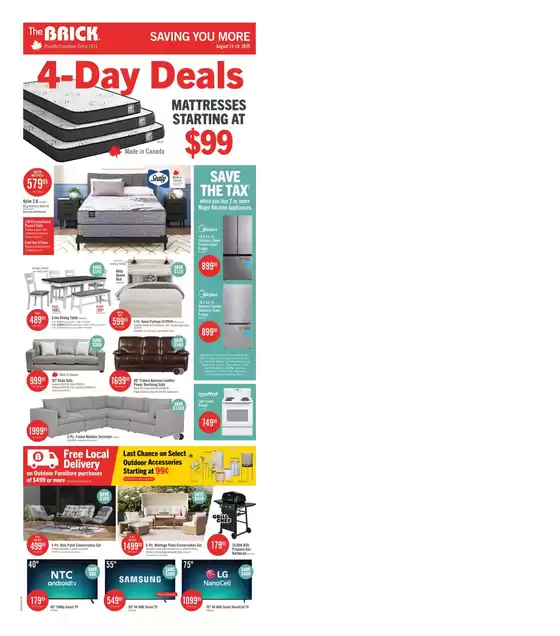 The Brick catalogue in Brandon | Save now with our deals | 2025-08-15T00:00:00.000Z - 2025-08-27T00:00:00.000Z