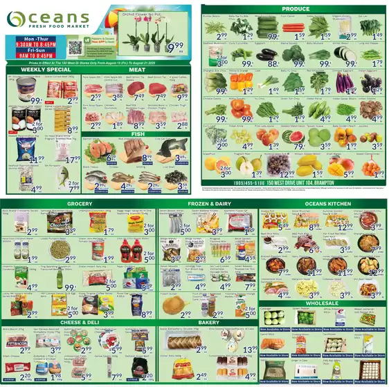 Oceans Fresh Food Market catalogue in Hamilton | Enjoy Special deals everyday | 2025-08-15T00:00:00.000Z - 2025-08-21T00:00:00.000Z