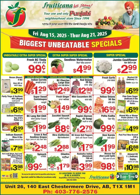 Fruiticana catalogue in Drummondville | Our best deals for you | 2025-08-15T00:00:00.000Z - 2025-08-21T00:00:00.000Z