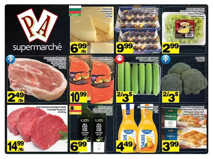 Supermarché PA catalogue | Spéciaux de la semaine | 2025-08-18T00:00:00.000Z - 2025-08-24T00:00:00.000Z