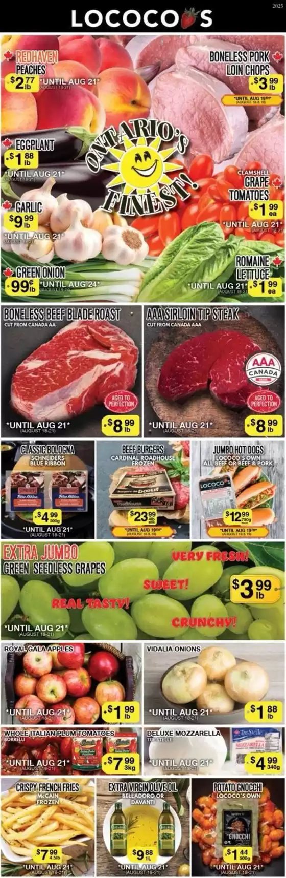 Lococos catalogue | Lococos Weekly ad | 2025-08-18T00:00:00.000Z - 2025-08-21T00:00:00.000Z