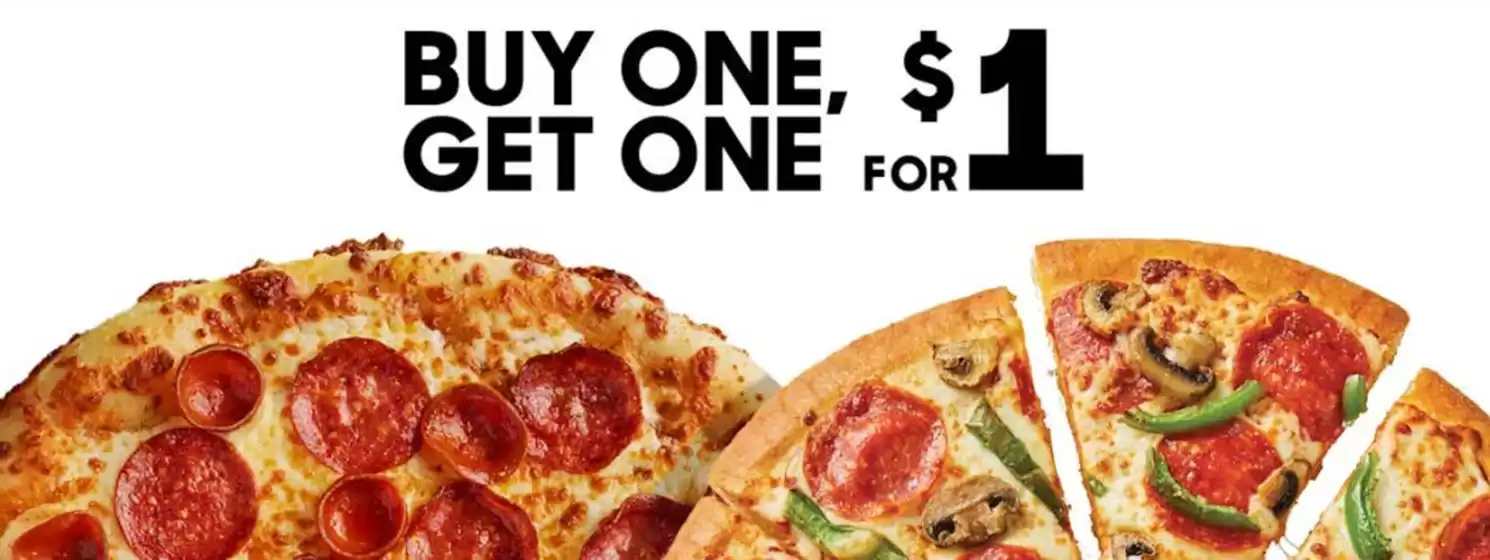 Pizza Hut catalogue in Hamilton | Buy one get one  | 2025-08-18T00:00:00.000Z - 2025-09-01T00:00:00.000Z