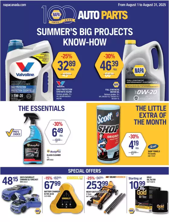 Summer's big projects know-how
