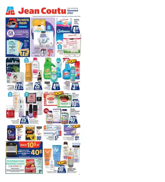 Jean Coutu catalogue in Houston | Weekly Flyer | 2025-08-21T00:00:00.000Z - 2025-08-27T00:00:00.000Z