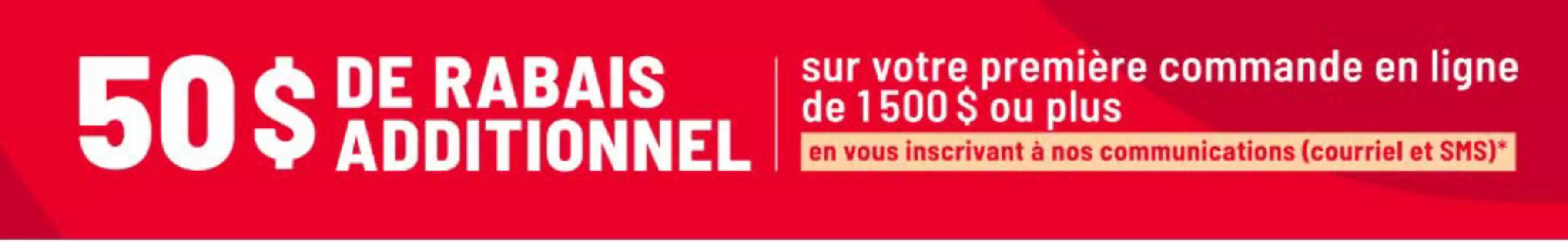 Corbeil catalogue in Calgary | 50$ de rabais additionnel | 2025-08-19T00:00:00.000Z - 2025-09-09T00:00:00.000Z